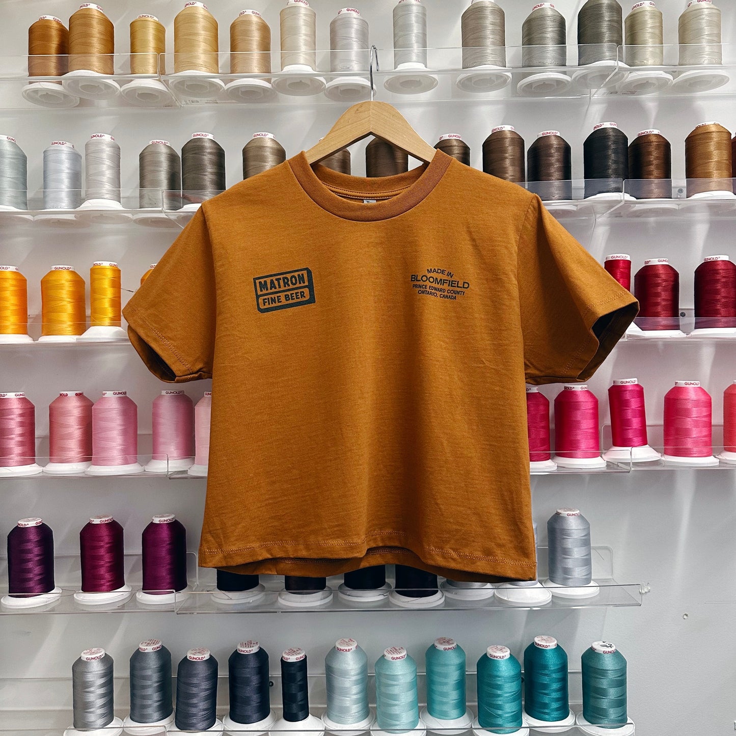 Cinnamon Rodeo Boxy Crop Tee