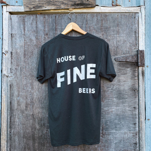 House of Fine Beers T-Shirt - Graphite